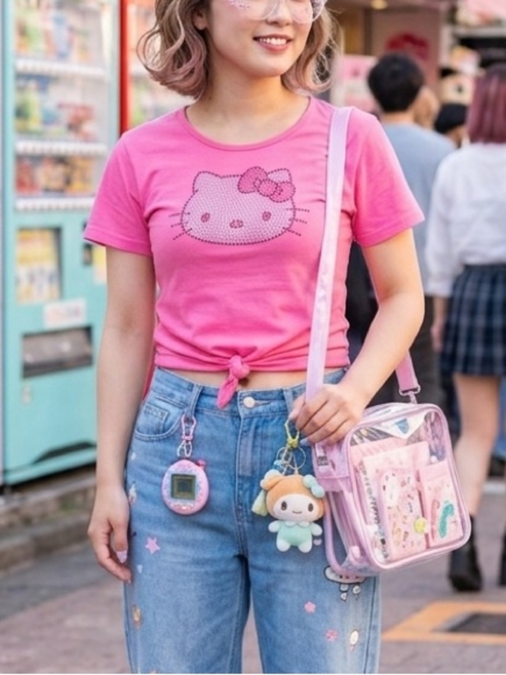 Hello Kitty‎ Hot Pink Graphic Tee